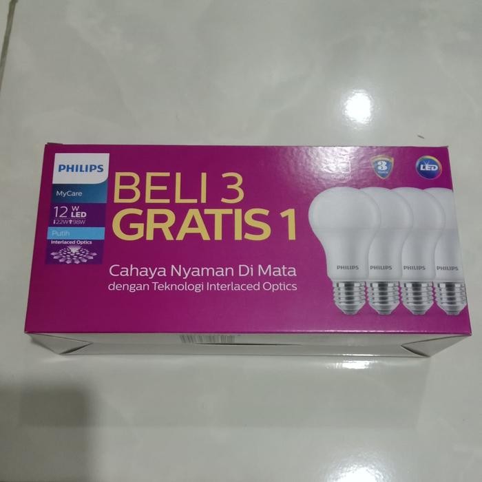 Lampu LED Philips 12 Watt Paketan