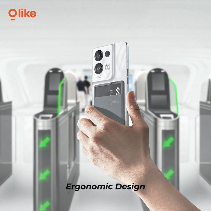 Eiger Wallets - Sticky Card Holder Dompet Kartu Tempelan Hp Perekat Pocket Cp1