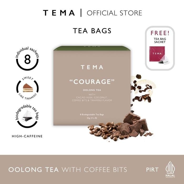 

Pilihan- Tema Tea Bags - Courage / Oolong Tiramisu Tea