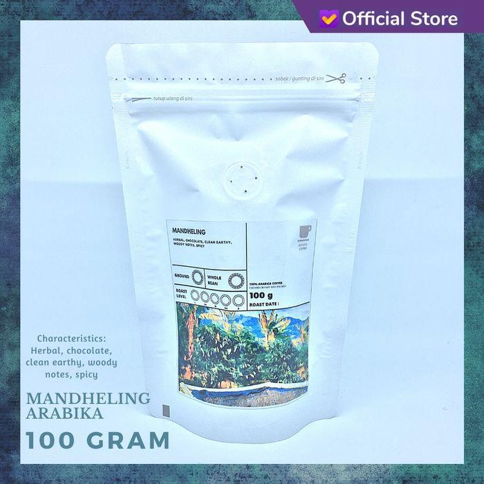 

Pilihan- Kopi Espresso Arabika Mandheling 100 Gram Medium Dark Roast - Sutoyo Coffee