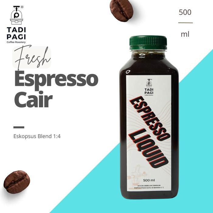 

Pilihan- Espresso Cair Consentrate Kopi Tinggal Tuang 500 Ml