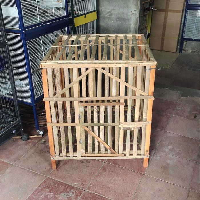 sangkar ayam bangkok,pelung,jago dll,bambu lipat