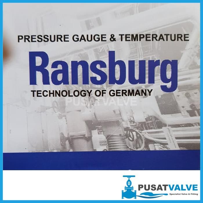 Terpopuler Pressure Gauge Rws 1990 Ransburg 4" / Manometer Terlariss 