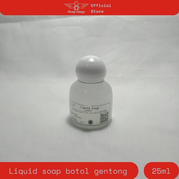 Pilihan- [100 Pcs] Liquid Soap Botol Gentong Transparan 25Ml Sabun Cair Hotel / Sabun Mandi Di