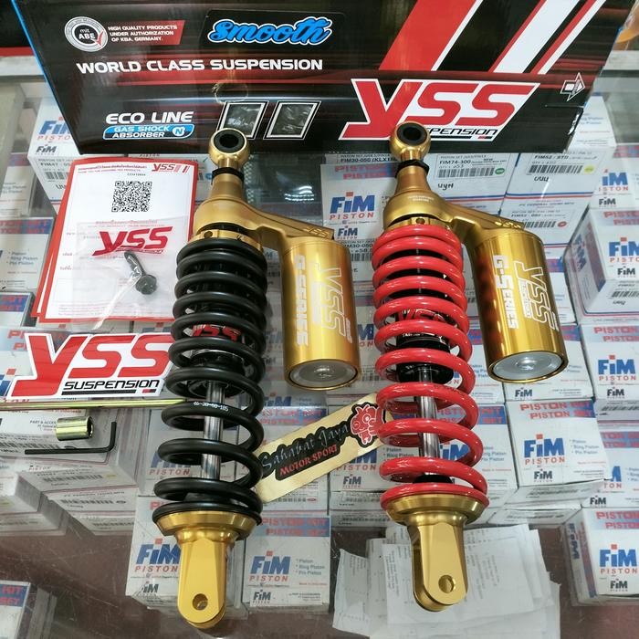 Shock Tabung YSS GOLD SERIES G-PLUS 330MM Vario 125 Vario 150 Scoooy Fi Beat Fi Vario 110 Fi