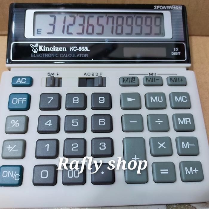 

Bisa Gosend! Kalkulator Kc 868 12 Digit