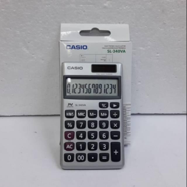 

Hot Sale! Casio Kalkulator Sl 340 Va Portable Calculator 14 Digit