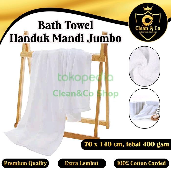 

HARGA PROMO-LIMITED : HANDUK JUMBO COTTON CARDED 70X140 -TEBAL 400 GSM KODE 205