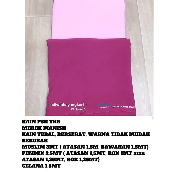 

STELAN KAIN PSH YKB MEREK MANISH KODE 230