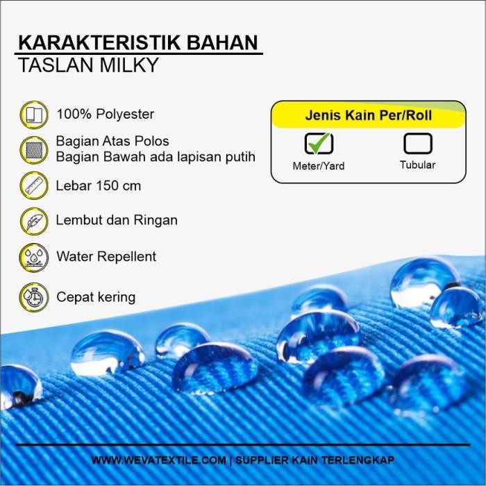 

KAIN TASLAN MILKY OREN STABILO NO 2 WEVA TEXTILE KODE 96
