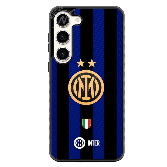 Hybrid Case Samsung Galaxy S25 S24 S23 S22 S21 S20 FE Plus Ultra Edge Inter Milan MC0182