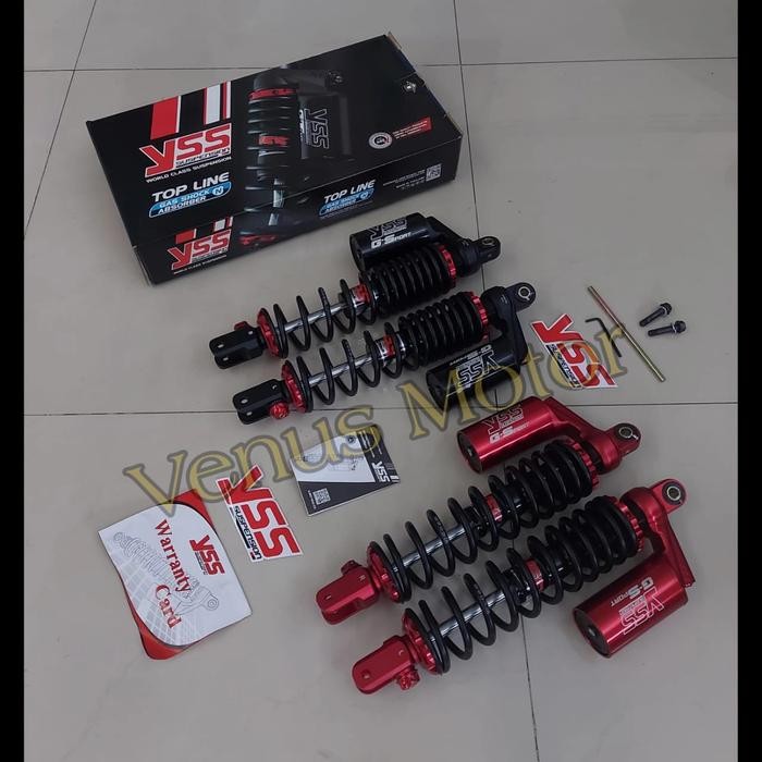 Shockbreaker YSS G-Sport Black Red Series 350mm Yamaha XMAX 250