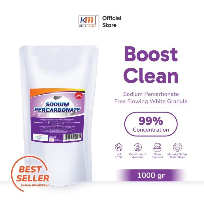 Pilihan- Sodium / Natrium Percarbonate Atau H2O2 Powder 1Kg
