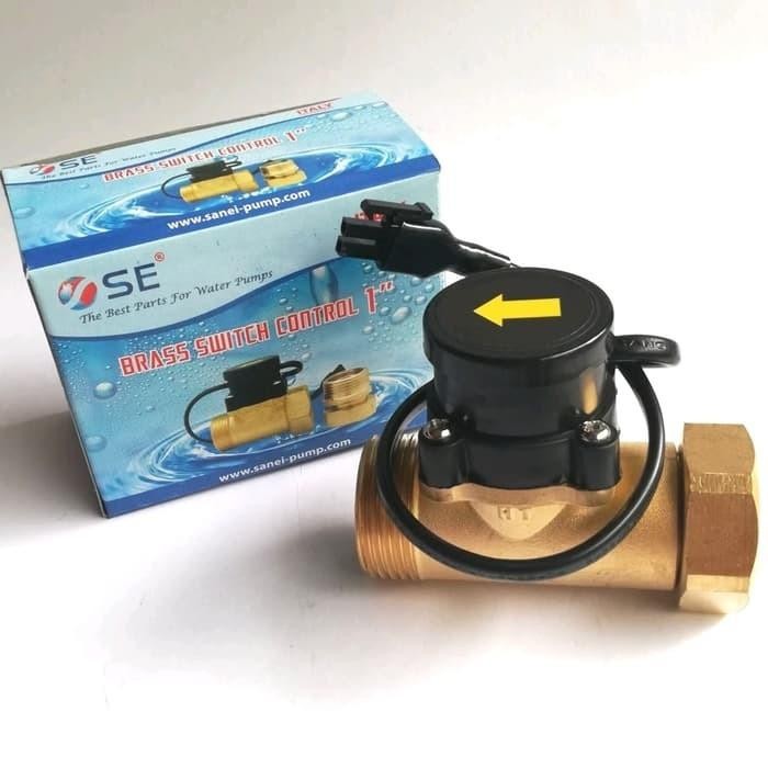 Otomatis Pompa Booster Flow Switch 1 Inch SAN-EI (ukuran 1 x 1)