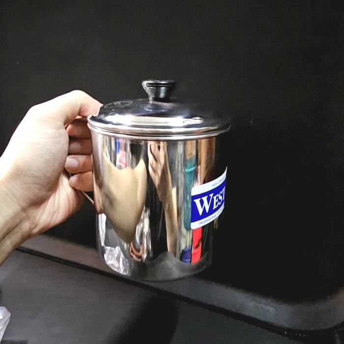 Gelas Mug Stainless 10 cm WESTON