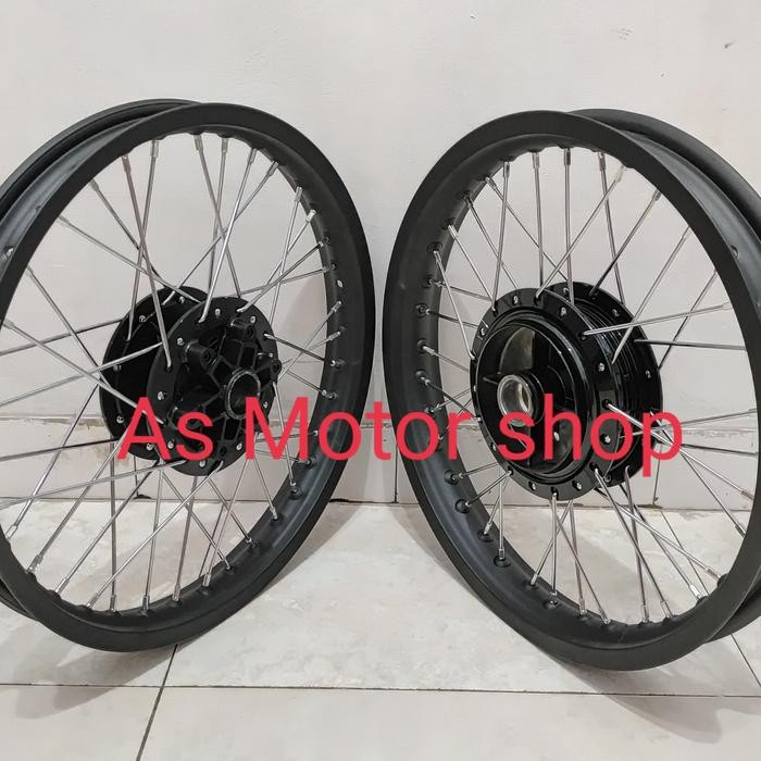 VELG SET MEREK ROSSI 215 - 250 RING 17 TROMOL SET YAMAHA SCORPION