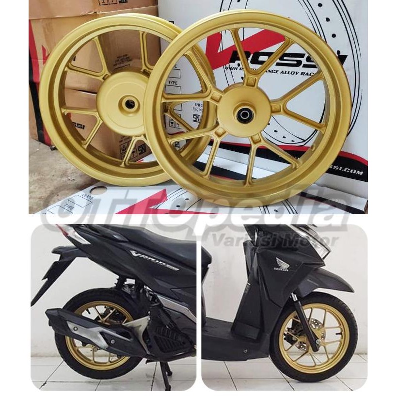 Velg Pelek Racing Tapak Lebar Venom Mars Rossi Vario 125 Vario 150 ESP