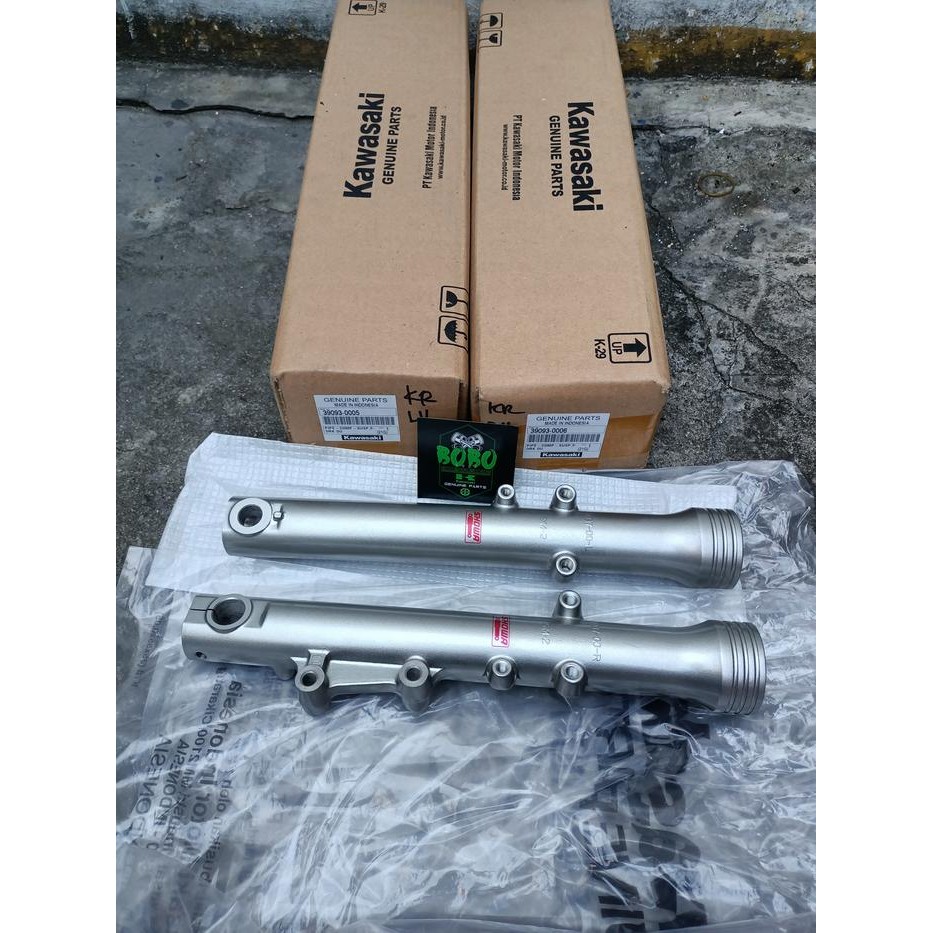 tabung sok shok depan set kiri kanan Ninja R original