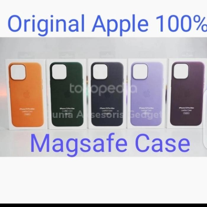 Apple Leather Case Magsafe IPhone 13 13Pro 13 Pro Max 13Mini Original