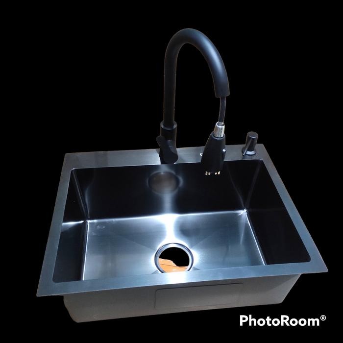 kitchen sink hitam/bak cuci piring hitam single/bak cuci pirong hitam