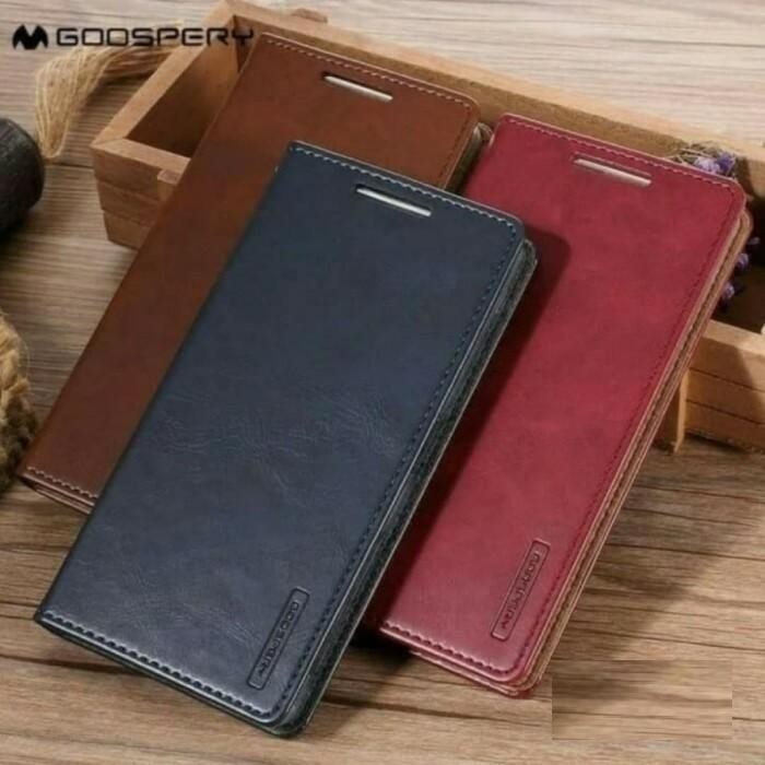 SARUNG SAMSUNG S8 S8 PLUS S9 S9 PLUS BlueMoon Goospery Leather case