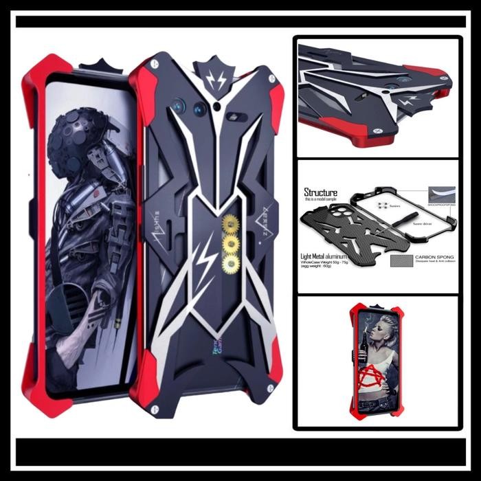 ASUS ROG PHONE 5 ZS673KS ZIMON ORIGINAL HARD METAL BUMPER CASE COVER