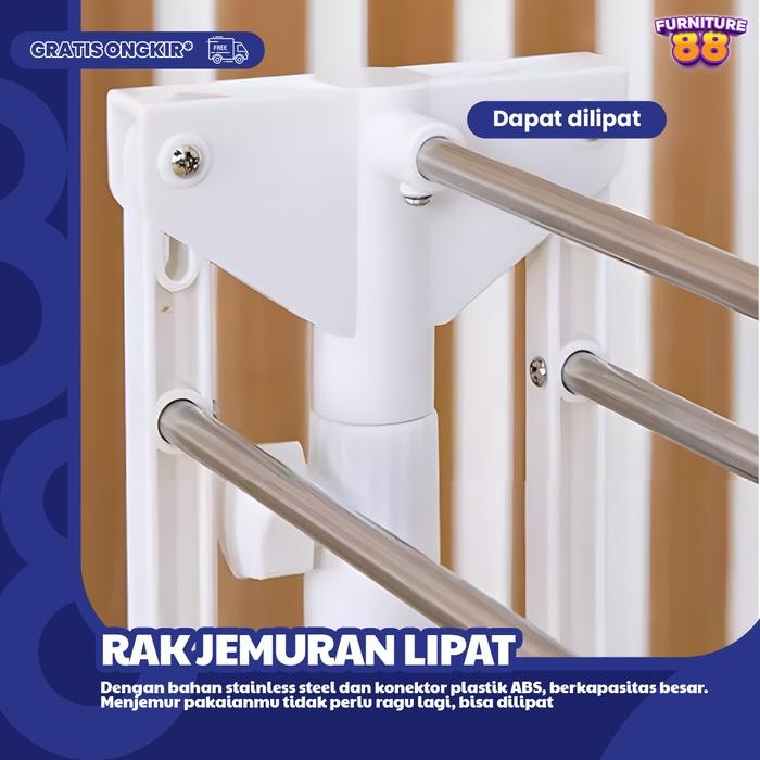 Ikea Livien - Rak Jemuran Handuk Rak Jemuran Pakaian Rak Jemuran Handuk Rak Jemuran Baju Celana