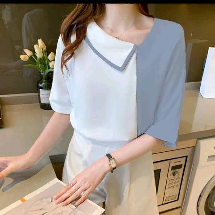 Kemeja/Atasan Wanita Style Korea Model YESSI
