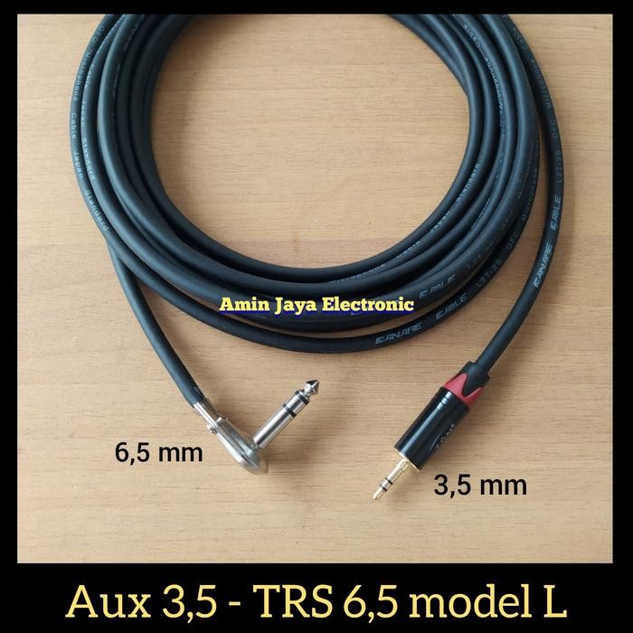 KABEL AUX 3,5 MM TO TRS 6,5 / JACK AUX TO JACK AKAI STEREO