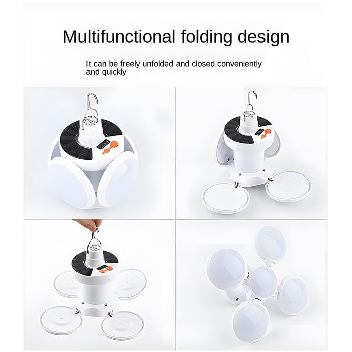 Promo Garansi 10 TahunLampu Panel Surya, Lampu Sorot Surya Untuk Outdoor, Lampu Sorot Led Super