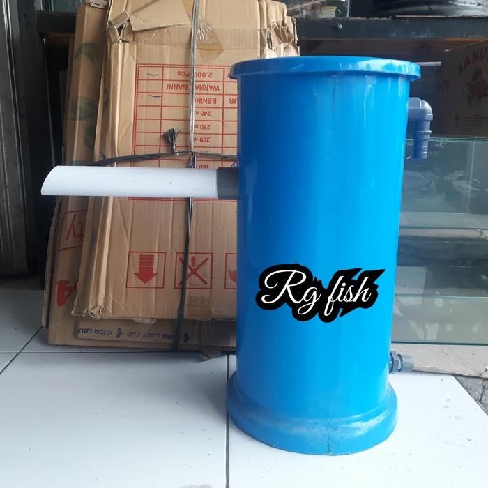 TONG FILTER KOLAM KOI SIZE S EMBER FILTER FIBER