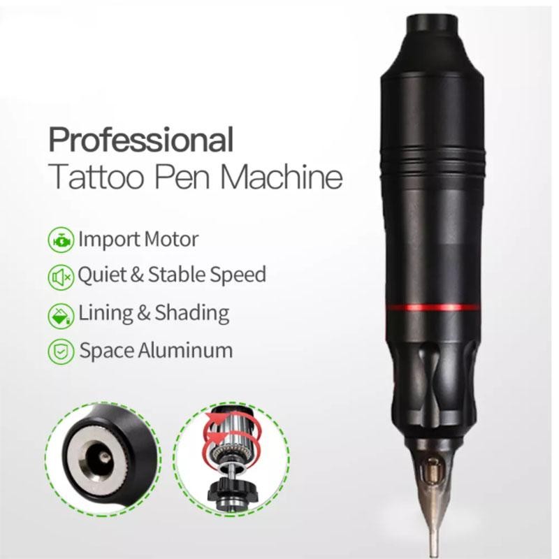 COD ShangDi Mesin Tato Rotary Tattoo Gun Machine Kit 7 Sets - TPN-020 Terbaru Wajah