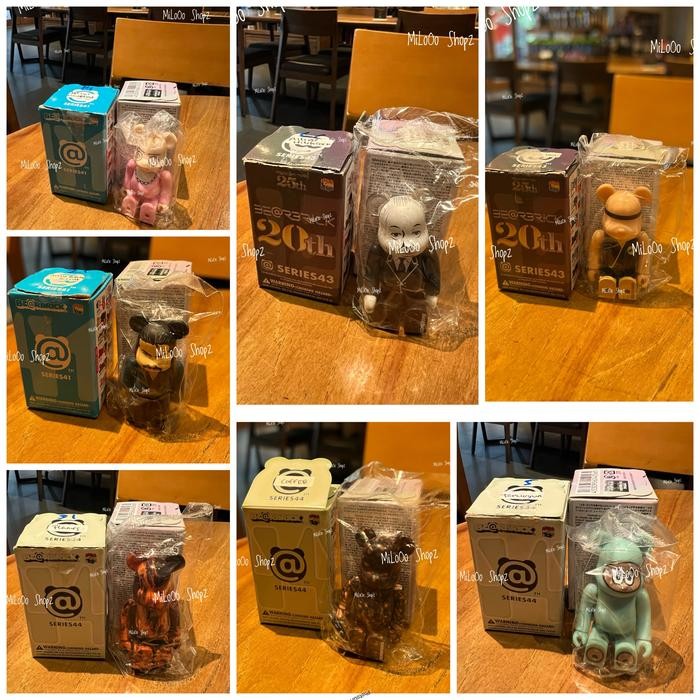 Bearbrick Be@Rbrick 100% Series 41 42 43 44 - Bearbrick