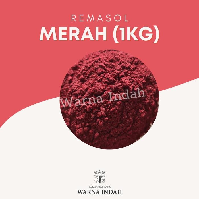 

Promo Pewarna Batik / Pewarna Tekstil Remasol Merah 1Kg Berkualitas