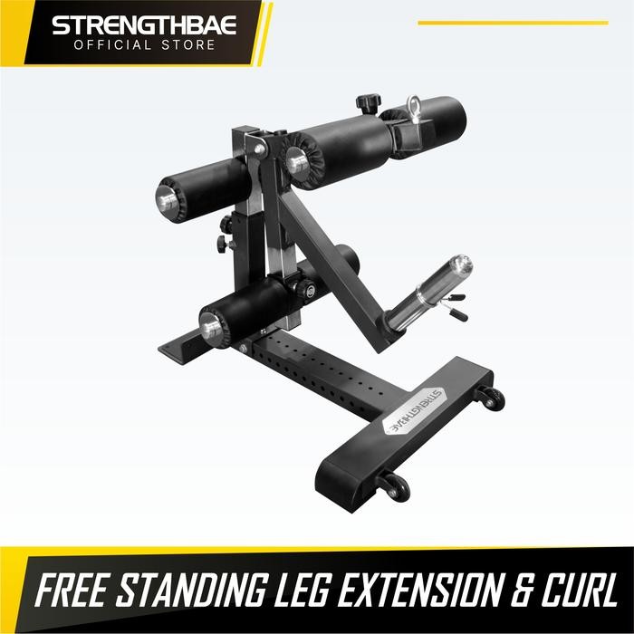 Compact Leg Extension Leg Curl STRENGTHBAE Seated Leg Extension & Lying Leg Curl Machine Home Gym