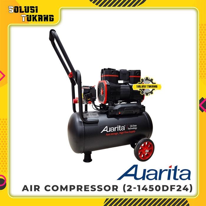 MESIN KOMPRESOR AUARITA 2-1450F24 SILENT OILLESS COMPRESSOR LISTRIK