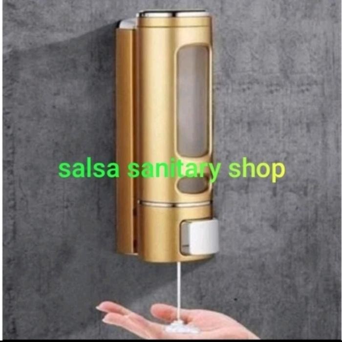 tempat sabun cair single dinding dan kamar mandi/soap dispenser sabun cair/tempat sampo cair