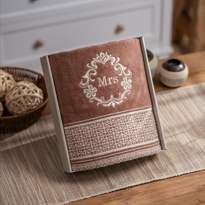 Toko Handuk - Pedro - Gift Handuk Custom Bordir (Single Towel With Box)