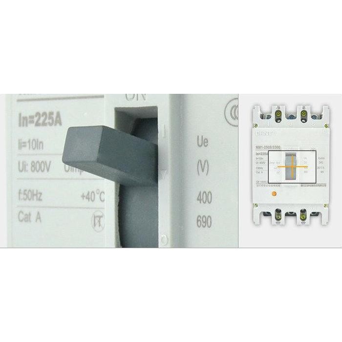 Mantab Mccb Breaker Chint Nm1-250S 3P 25Ka (225A 250A) Nfb Terlariss 