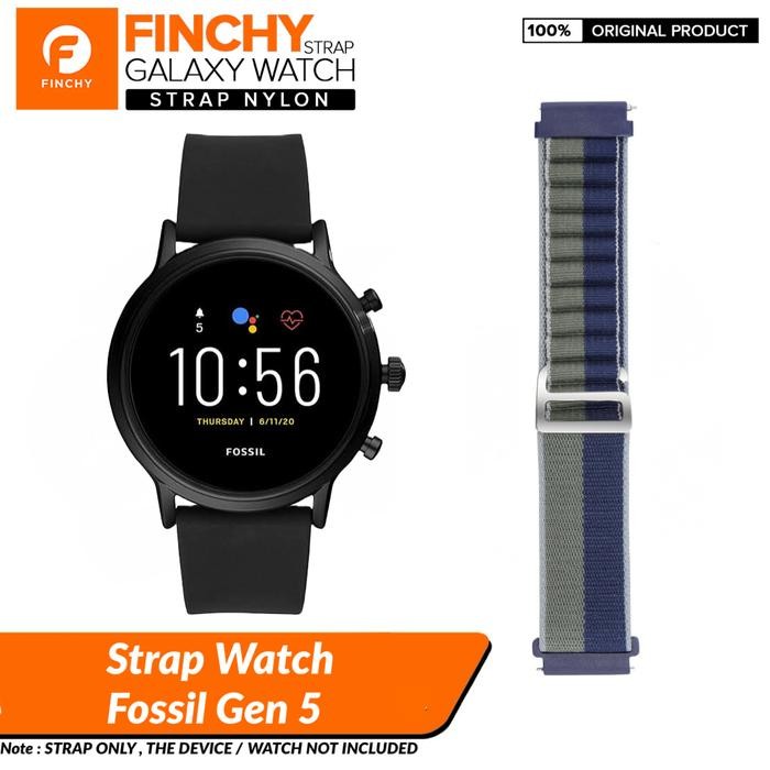 Finchy nylon strap Fossil gen 5 quick release replacement wristband
