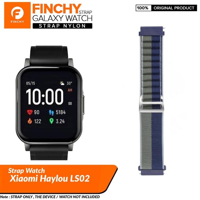 Finchy Nylon Strap Xiaomi Haylou LS02 Smartwatch Replacement Wristband
