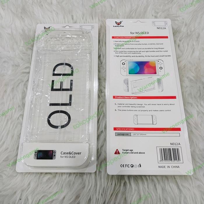 Lucky Fox Dockeable Protective Case Nintendo Switch OLED Support Dock