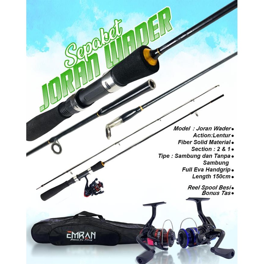 DISCOUNT JORAN WADER 1-3LB 120CM 150CM MURAH BERKUALITASS MANCING PANCING UDANG [100% ORIGINAL]