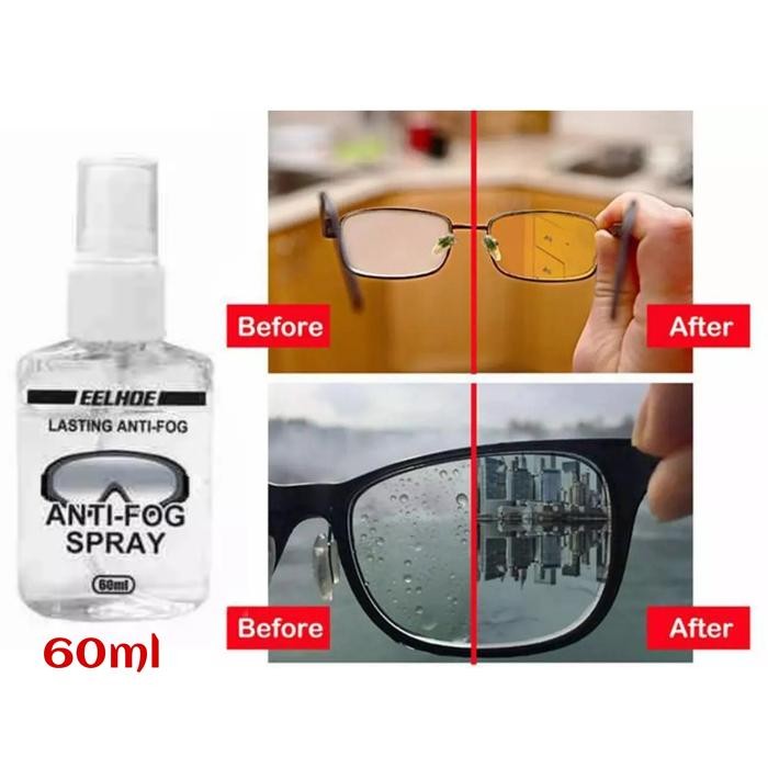 NEW PRODUK SPRAY PEMBERSIH LENSA KACAMATA ANTI KABUT -CLEANER ANTI FOGGING IMPORT DENOK37