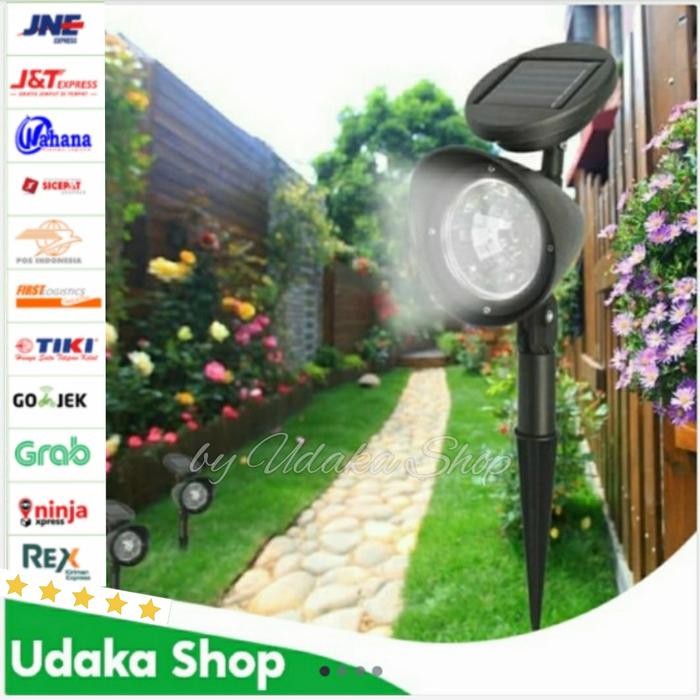 Solusi Terang Outdoor - Lampu Spotlight Tenaga Matahari