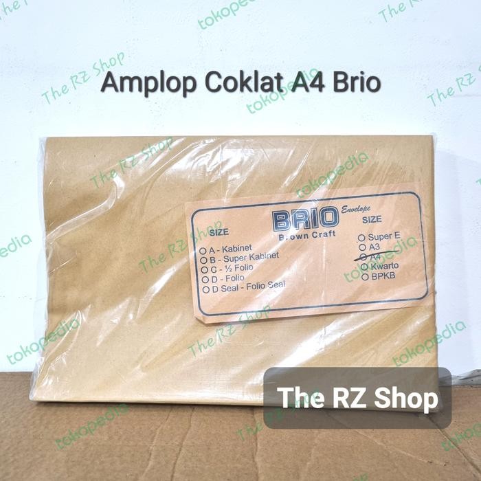 

AMPLOP A4 COKLAT GAND, AMPLOP COKLAT A4 KODE 60