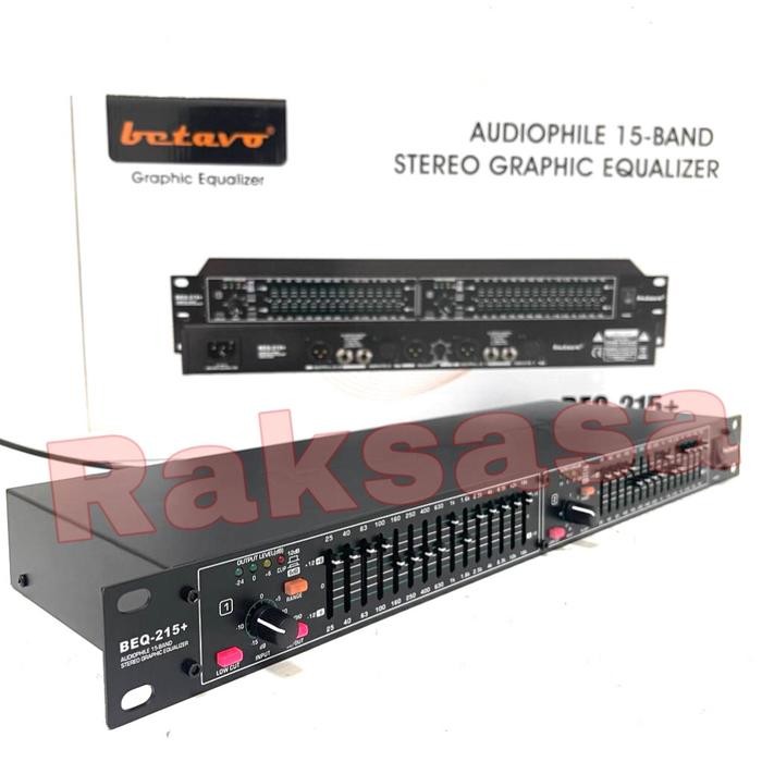 Equalizer BETAVO 215 + SUB Equalizer Betavo BEQ 215+ Sub Original