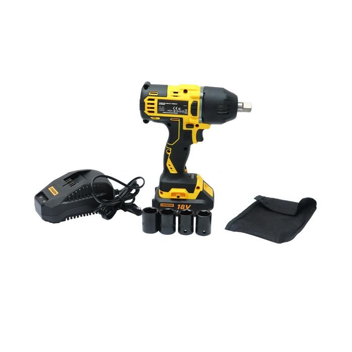 Krisbow Mesin Impact Wrench Cordless 18v Irciwb18