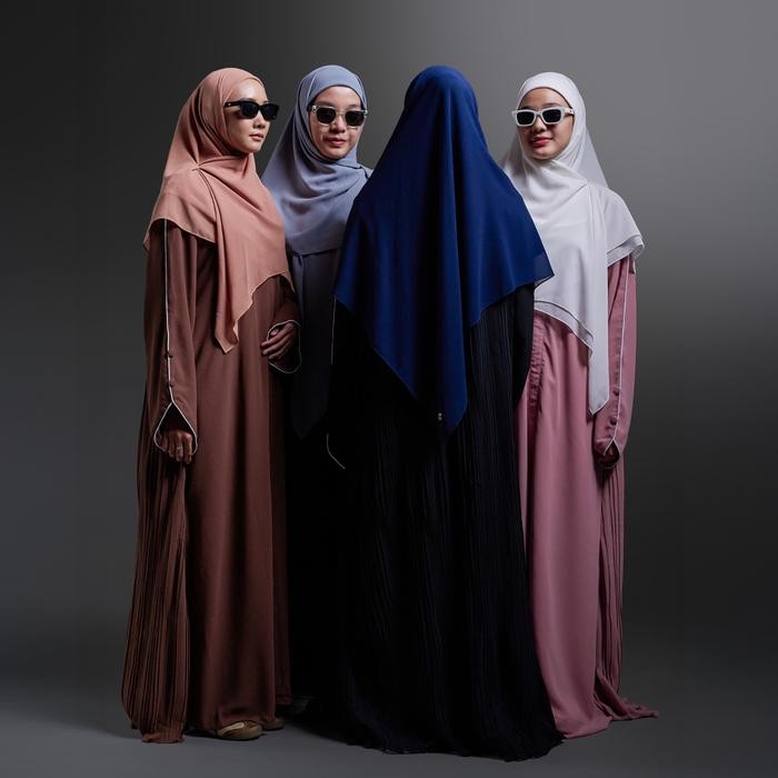 Shafana Aba Gamis Dress MuslSyari Elegan Baju Akad Nikah Wanita