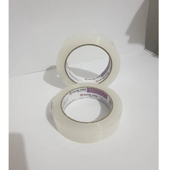 

*#*#*#] Isolasi Selotip Nachi Bening Transparan 24 mm 1 inch x 72 Yard